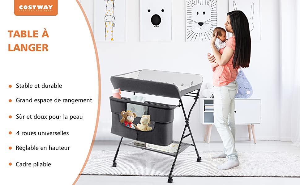3-en-1-Table-a-Langer-Pliable