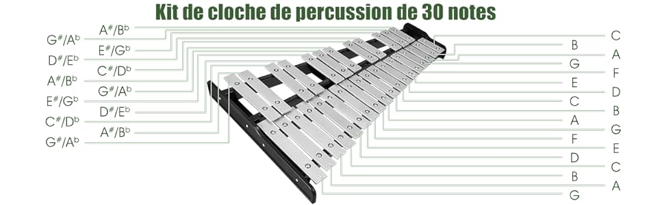 30-Notes-Percussion-Glockenspiel