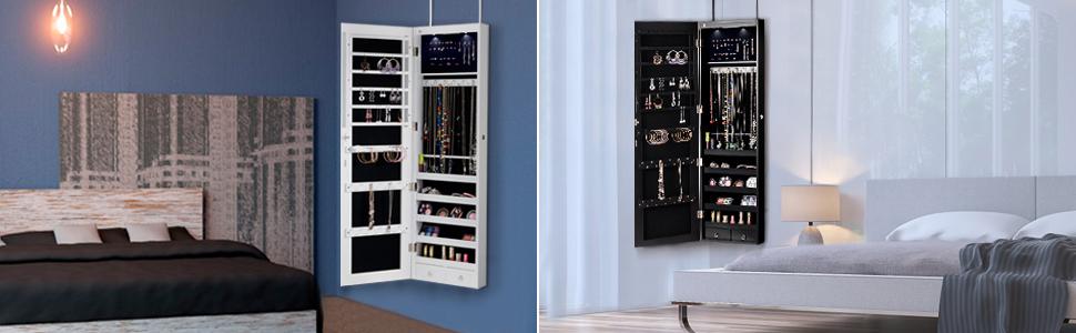 Armoire-a-Bijoux-Mural-avec-Miroir
