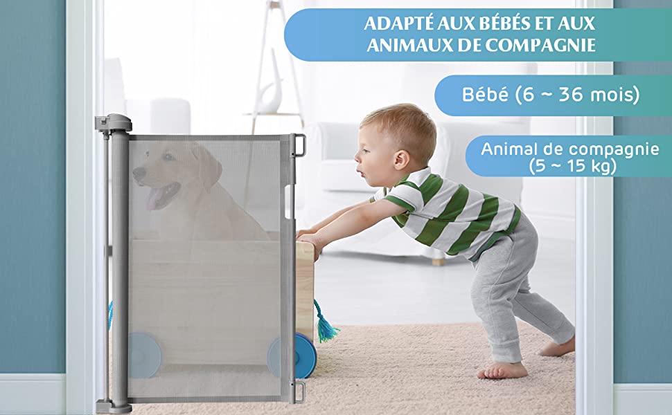 Barriere-de-Securite-Retractable-pour-Bebes-et-Chiens