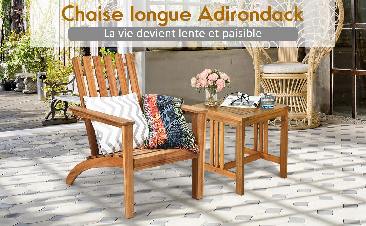 Chaise-Adirondack