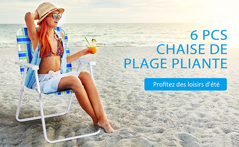 Chaise-de-plage-pliante