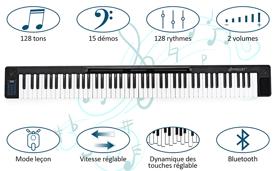 Clavier-electronique-88-Touches