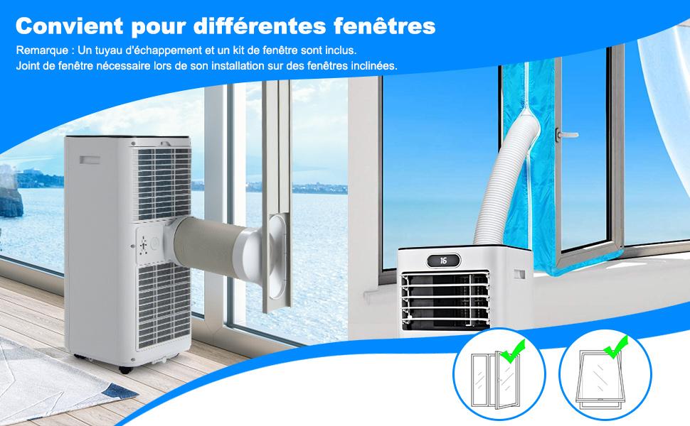 Airconditioner-met-raam-set