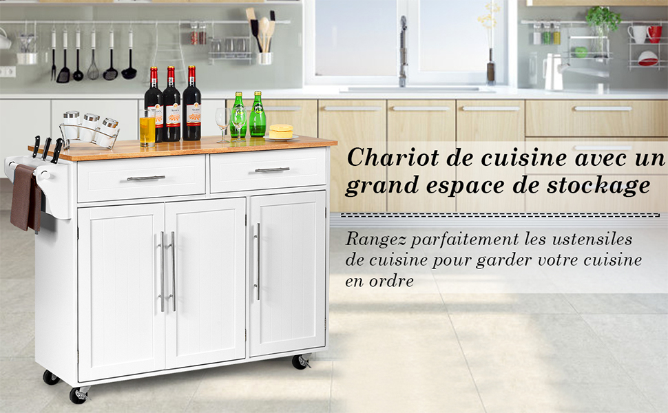 Desserte-de-cuisine-a-roulettes