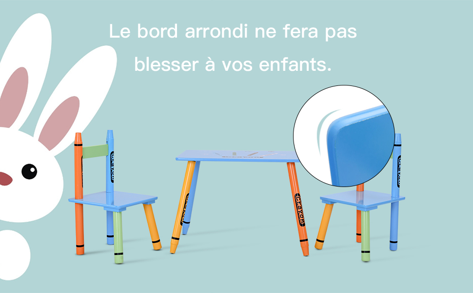 Ensemble-Table-et-2-Chaises-pour-Enfants-en-Bois