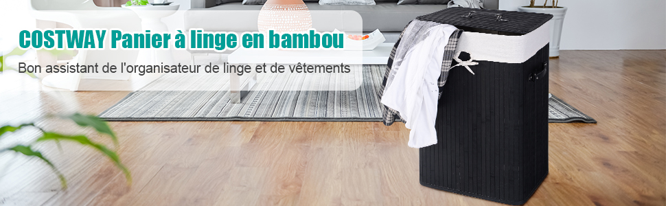 Panier-a-linge-pliable