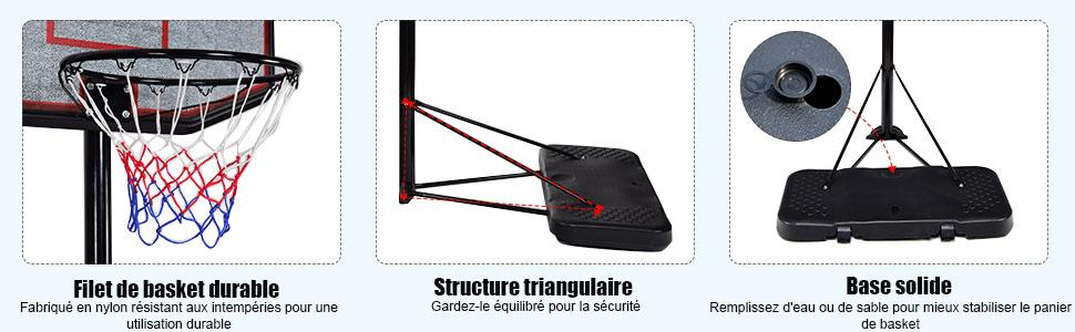 Panier-de-Basket-sur-Pied