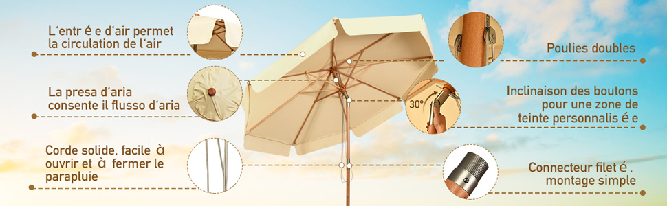 Parasol-deporte
