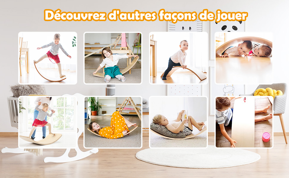 Planche-d-equilibre-incurvee