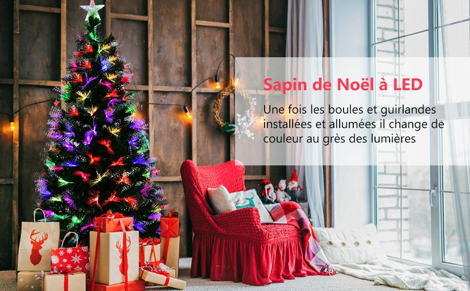 Kunstkerstboom met LED-verlichting en metalen voet PVC-materiaal 210 cm