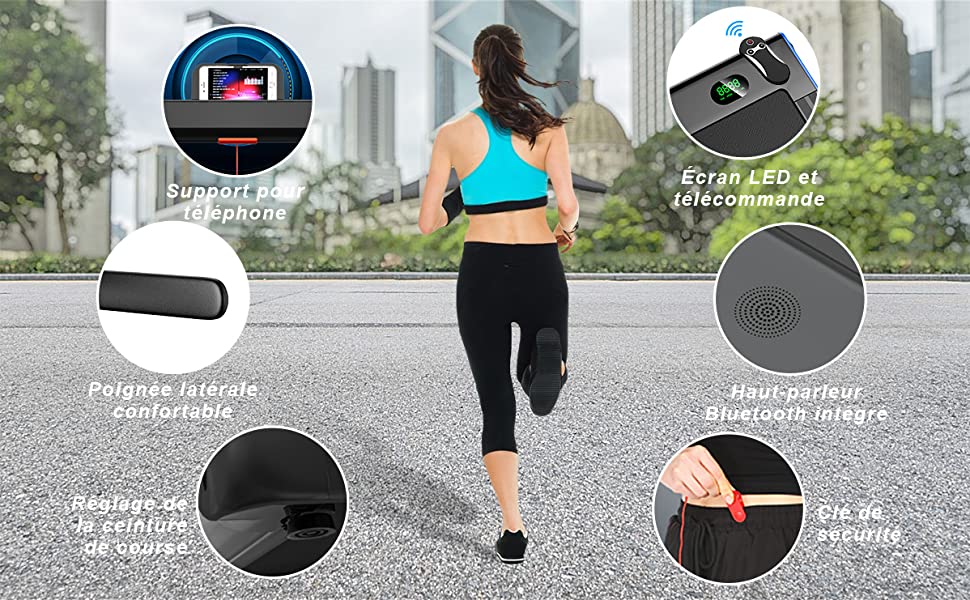 Opvouwbare loopband