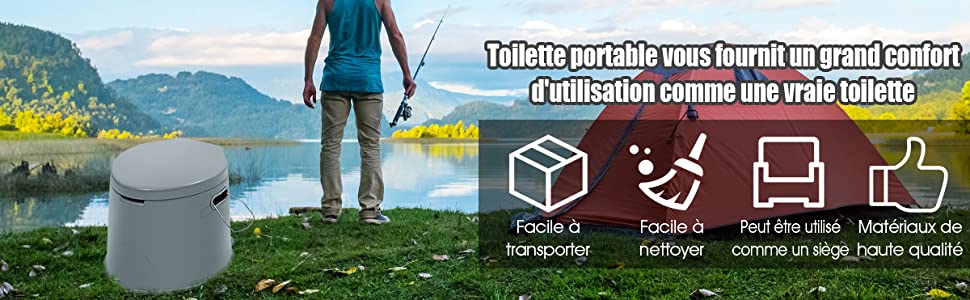 Toilettes-de-camping