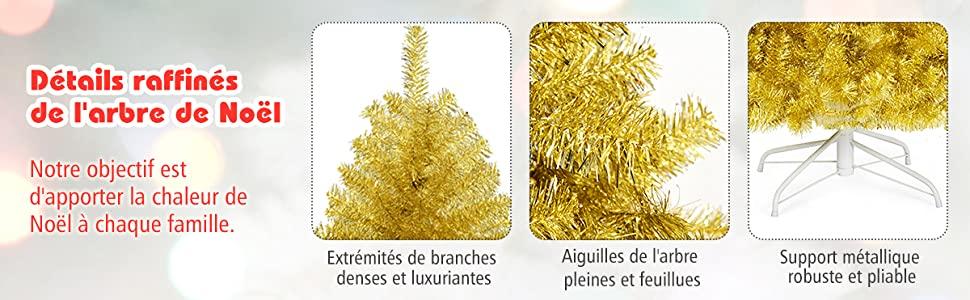 arbre-de-Noel-couleur-champagne