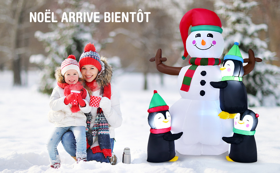 decoratieve sneeuwman