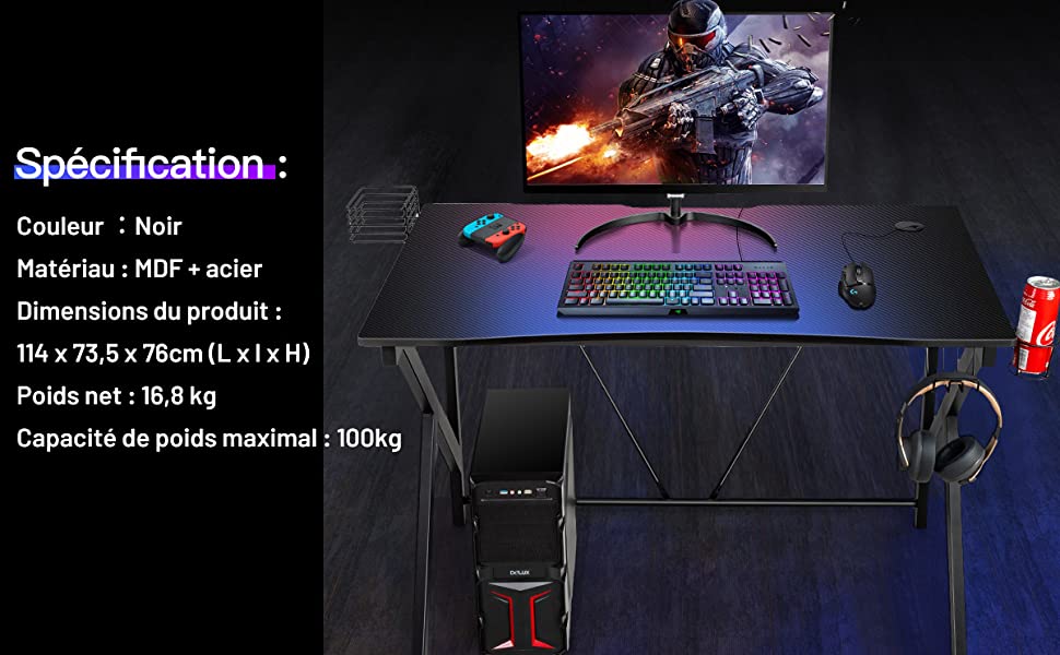 bureau-pour-gamer-en-fibre-de-carbone