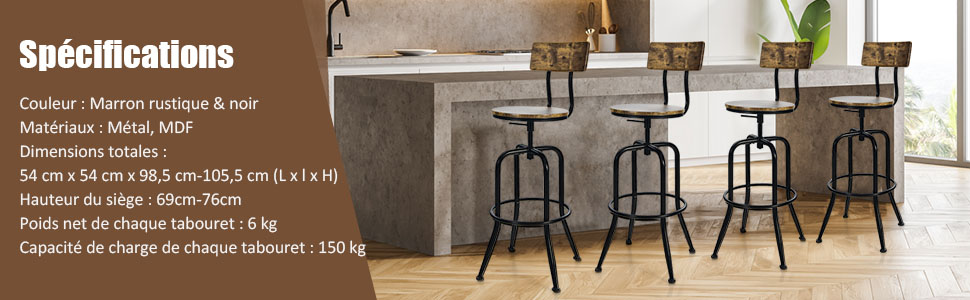 chaise-de-petit-dejeuner-de-cuisine