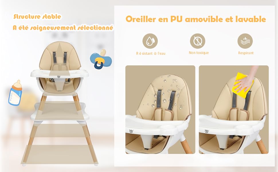 chaise-haute-en-bois