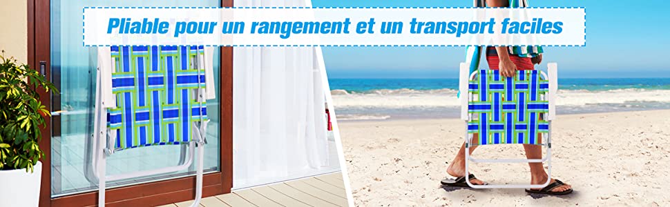 chaises-pliantes-portables