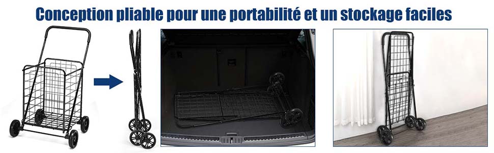 chariot-de-courses-pliable