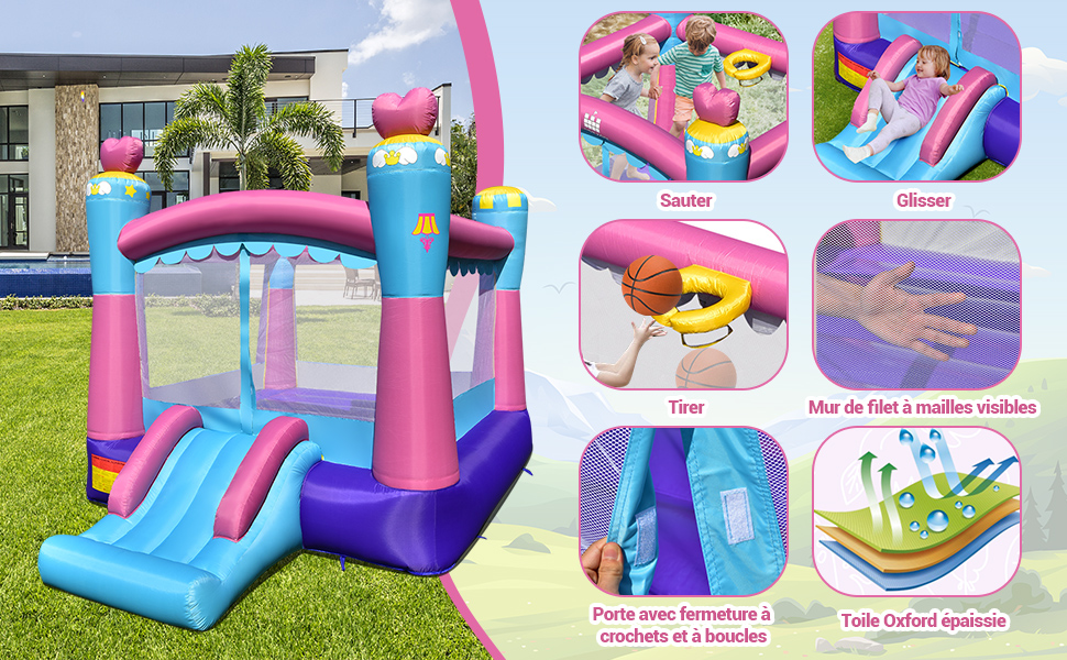 chateau-gonflable-avec-trampoline
