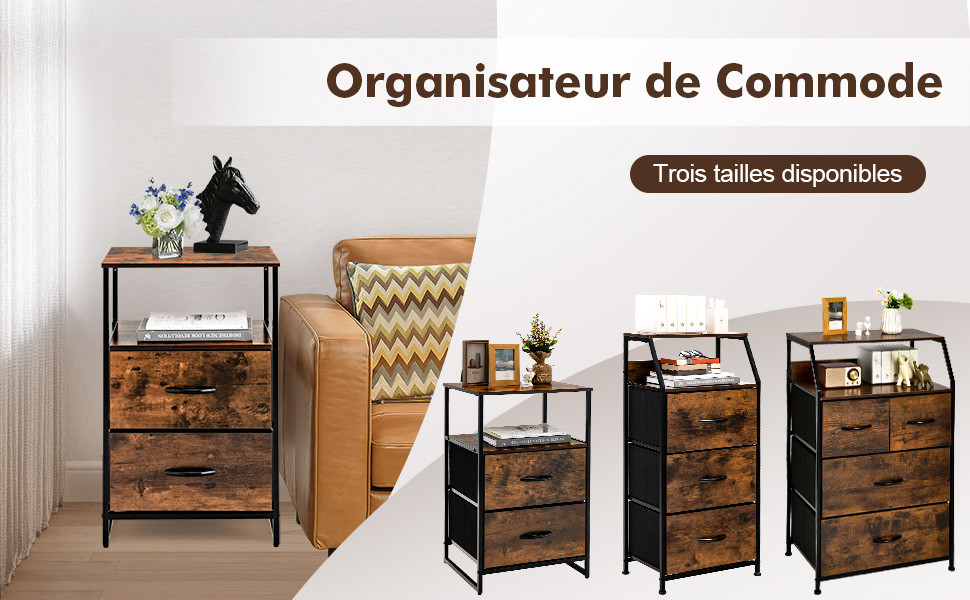 dressoir met hoge opbergruimte