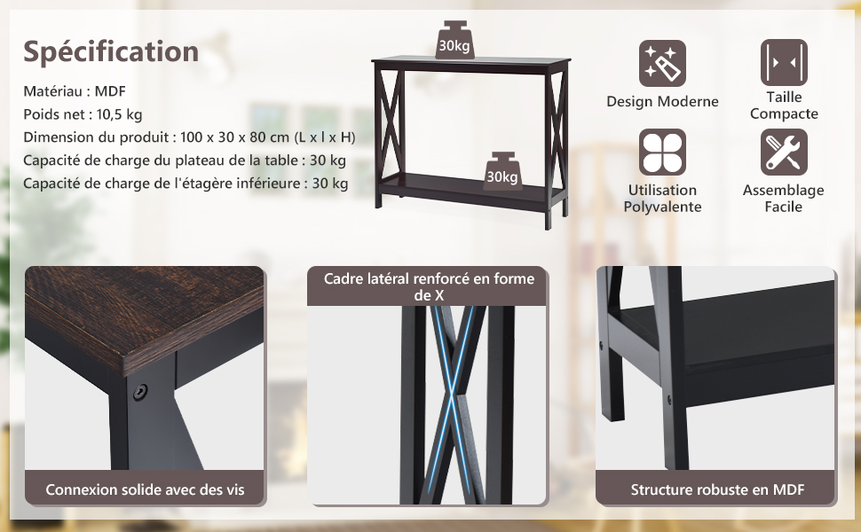console-rustique