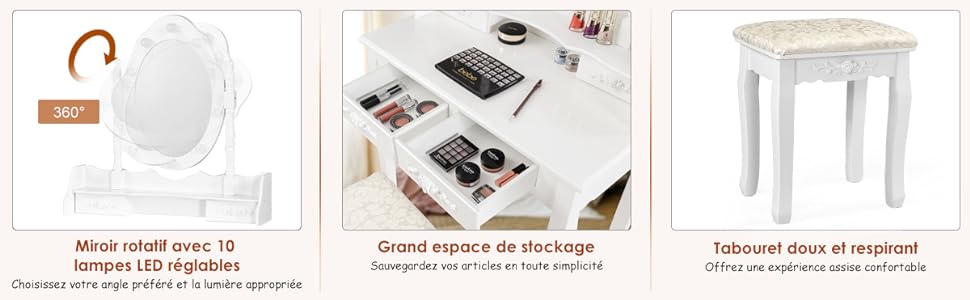 meisjes-kaptafel-en-kruk-set