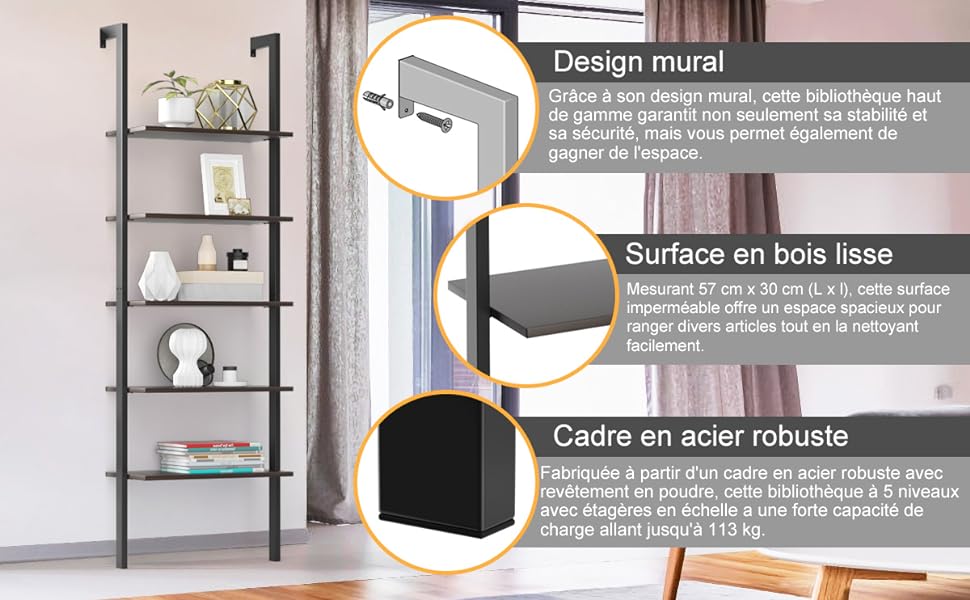 etagere-echelle-bois