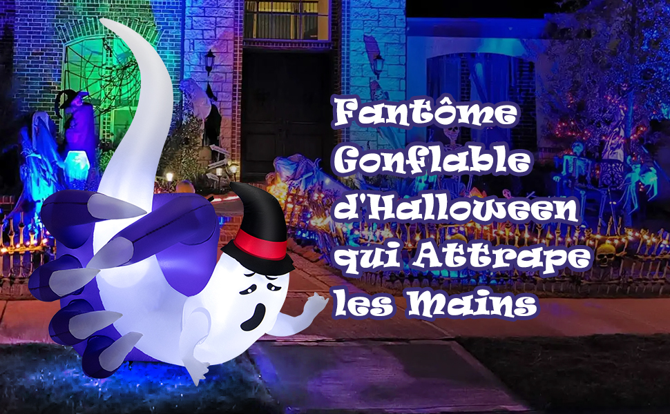 Halloween-opblaasboten