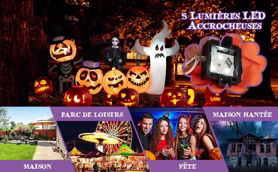 Halloween-opblaasboten