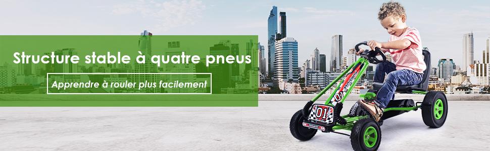 kart-a-pedales-dexterieur-pour-enfants