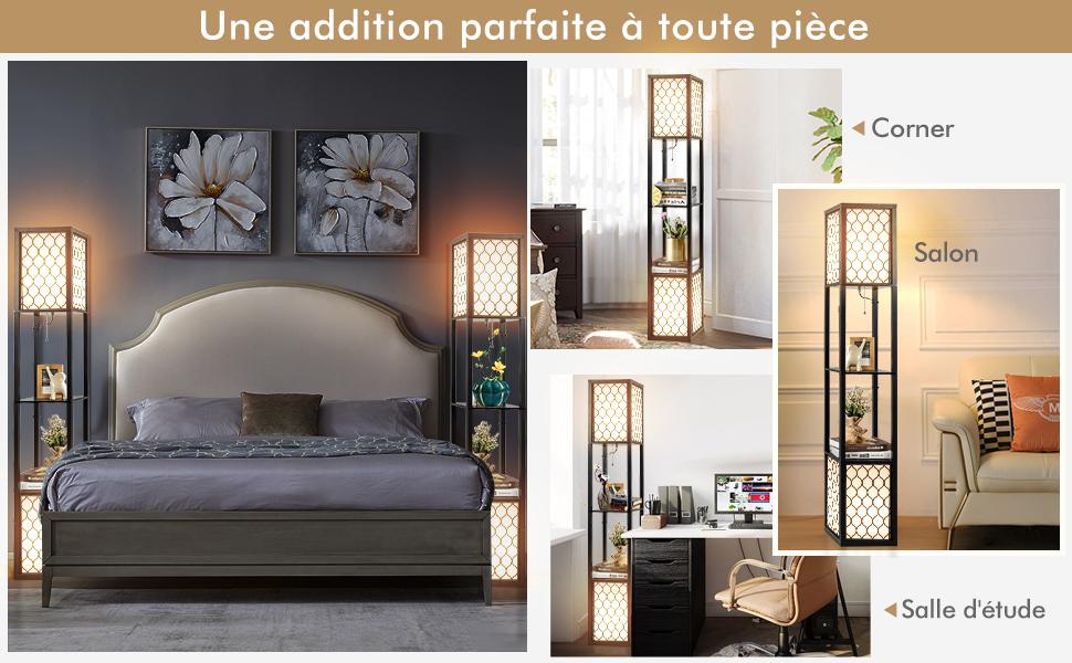 lampadaire-moderne-avec-etageres