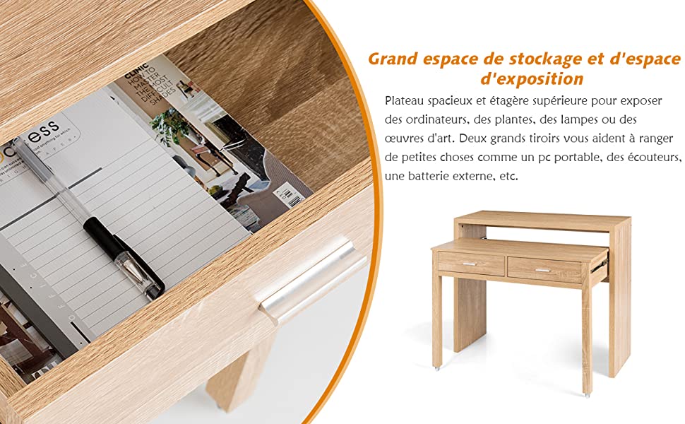 Bureau-extensible