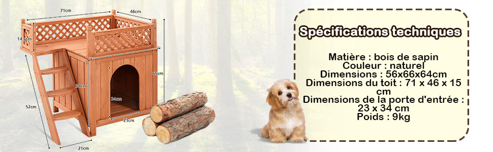 niche-pour-animaux-en-bois