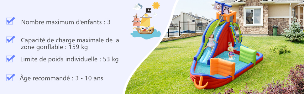opblaasbaar waterpark