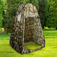 Tente de Toilette Tente de douche portable 120 x 120 x 190 cm Camping Douche Portable pour Camping Randonnée de Bain Douche Camouflage 