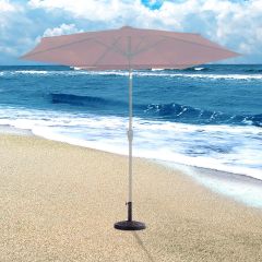 Base/Pied de Parasol Support pour parasol Convient pour poteau Diamètre de 38mm ou 48mm Support pour parasol rond, Bronze