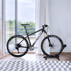 Costway Support Pliable de Rangement pour Vélo pour Vélo de 60,9 cm 66 cm 68,5 cm VTT 700 C et Vélo de Route Noir