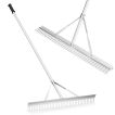 Râteau Flottant Pour Lac - 36" Avec Manche Télescopique 7,5 Pi - Aluminium Léger, Flotteurs Amovibles - 4