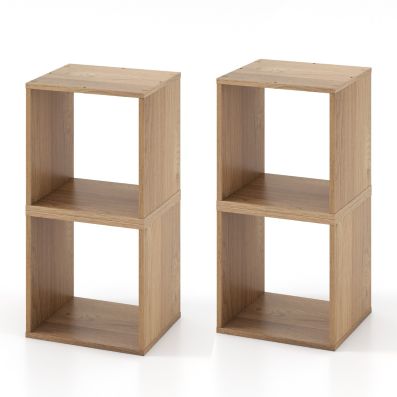 ETAGÈRE À POSER sur le Bureau Etagère de Rangement de Comptoir avec 4