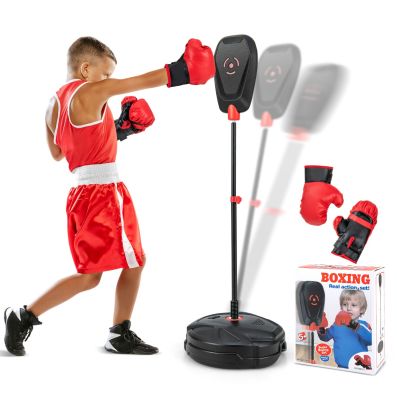ZFF Punching Ball sur Pied, Sac De Frappe Adulte, Réglable en Hauteur  120Cm-160Cm - Enfants Kit Sac De Boxe sur Pied Sanda Boxing Heavy Boxing  Training : : Sports et Loisirs