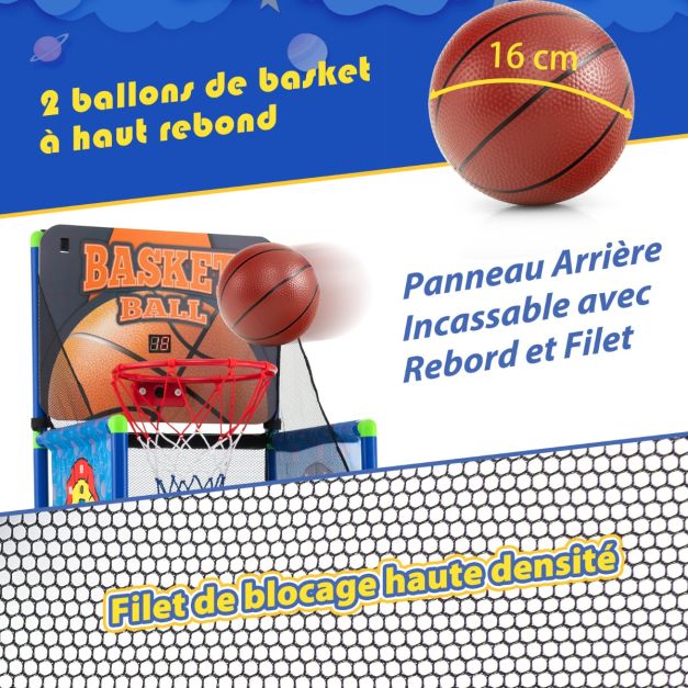 Playset Basket-ball Enfants 536209 Panier Réglable Hauteur Max 148 Cm Avec Balle 8435524582350