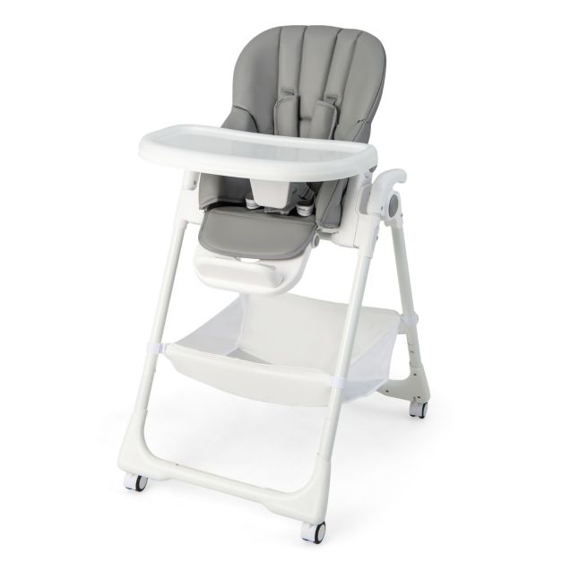 Siège de Table pour Bébé, Chaise Haute Portable avec Ceinture de Sécurité  Chaise de Table Pliable pour Enfant avec Sac de Transport (Gris) :  : Bébé et Puériculture
