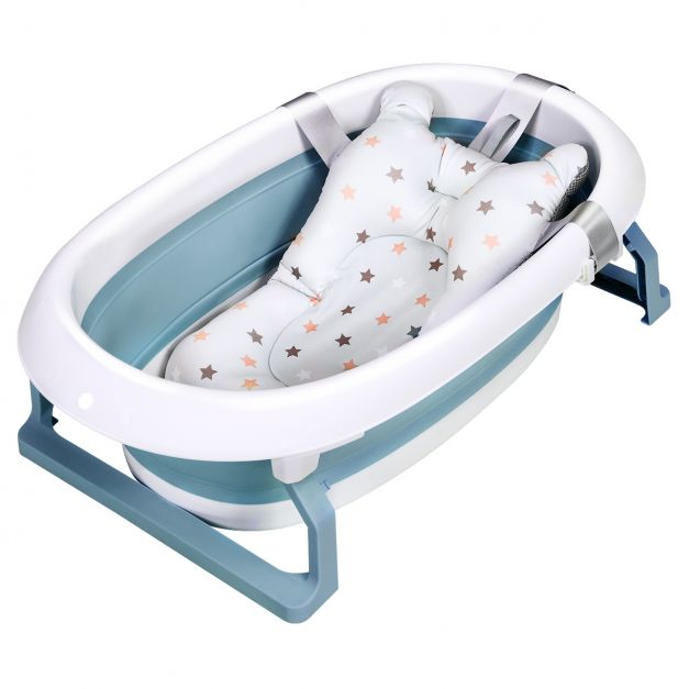 Baigneuse de bébé pliable - Chaise de bain pour bébé Support