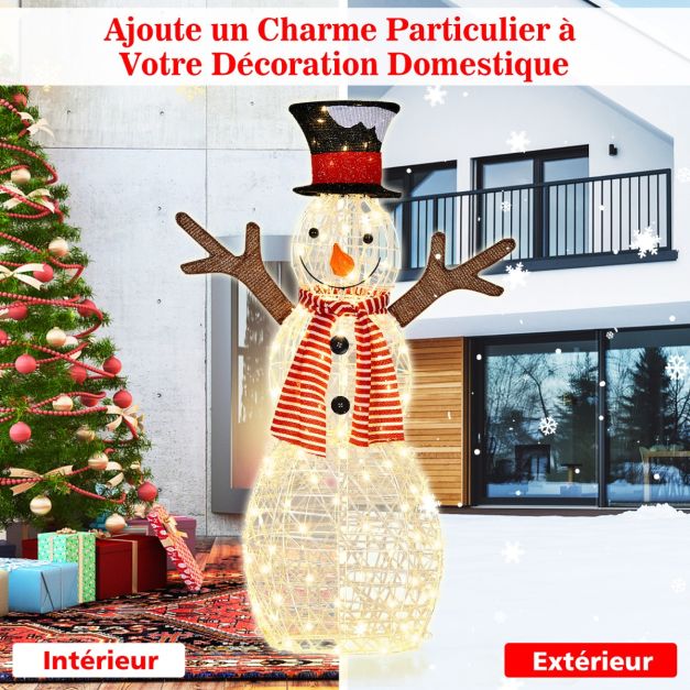 Bonhomme De Neige – Décoration Suspendue Pour Sapin De Noël