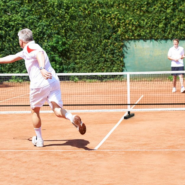 Ensemble De Badminton Portable Avec Filet Pliable Et Sac De Transport – SPORTNOW
