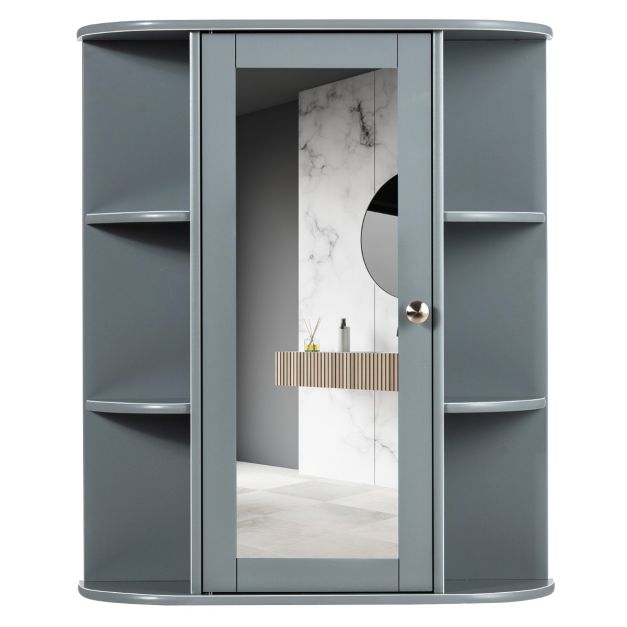 Creative LDF Armoire De Toilette, Armoire Murale En Aluminium Avec