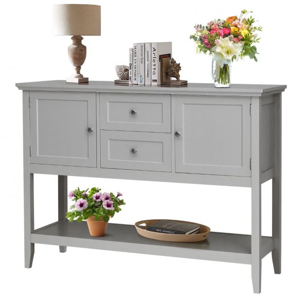 SoBuy Buffet, Commode, Armoire de Rangement, Table Console, Meuble de