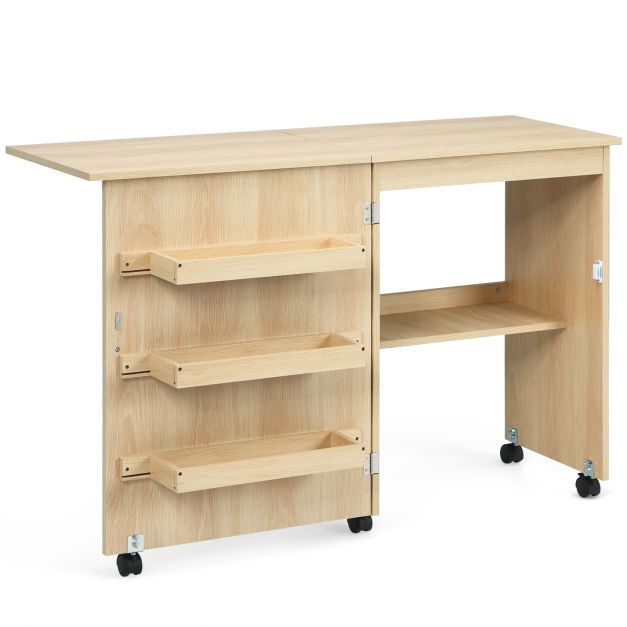 Pliable de Couture Craft Table étagère armoire de rangement maison meubles 
